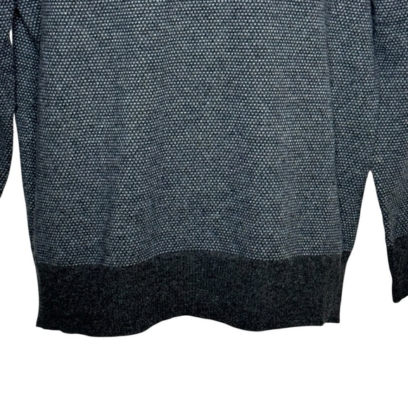 Rails Mens Rune Birdseye Wool Blend Crew Sweater Blue Knit Pullover SZ. XL - Picture 11 of 15